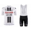 Conjunto Maillot + Culotte Corto con tirantes 2020 Team Sunweb N002